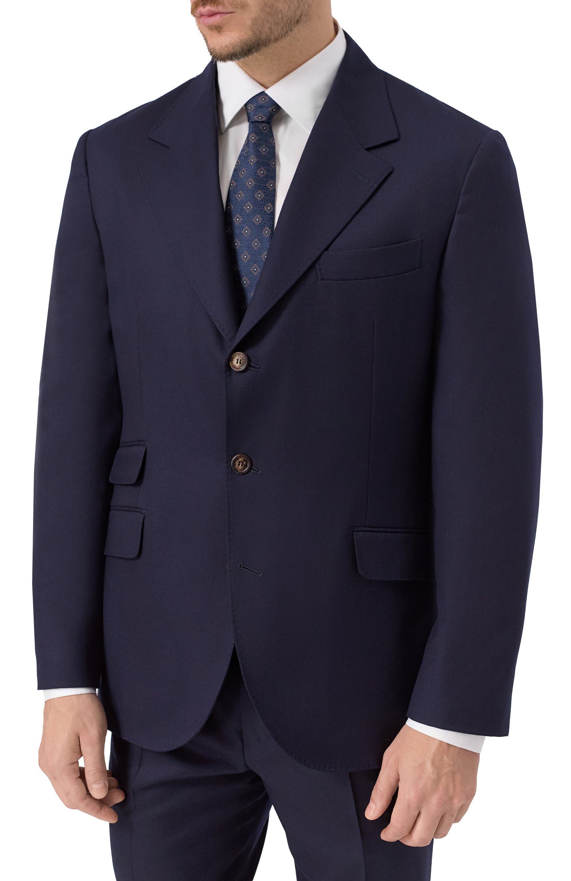 Шерстяной костюм BRUNELLO CUCINELLI, арт. ME226LDWH, фото 4