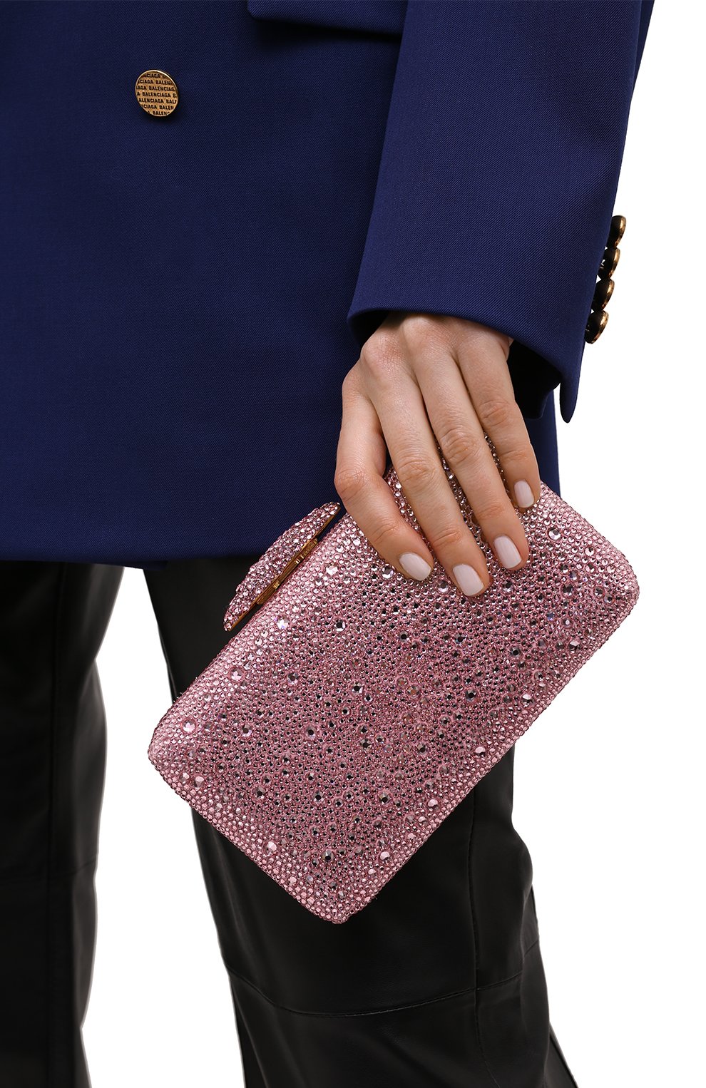 Клатч VALENTINO розового цвета по цене 566500 руб., арт. VW2B0I31/FEI, фото 2 Клатч VALENTINO, арт. VW2B0I31/FEI, фото 2