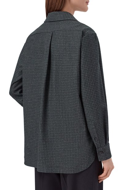 Рубашка из шерсти и хлопка KITON, арт. D50429K0154I, фото 4