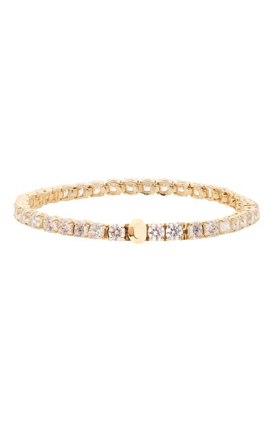 Браслет matrix tennis SWAROVSKI золотого цвета по цене 33900 руб., арт. 5657664, фото 3 Браслет matrix tennis SWAROVSKI, арт. 5657664, фото 3