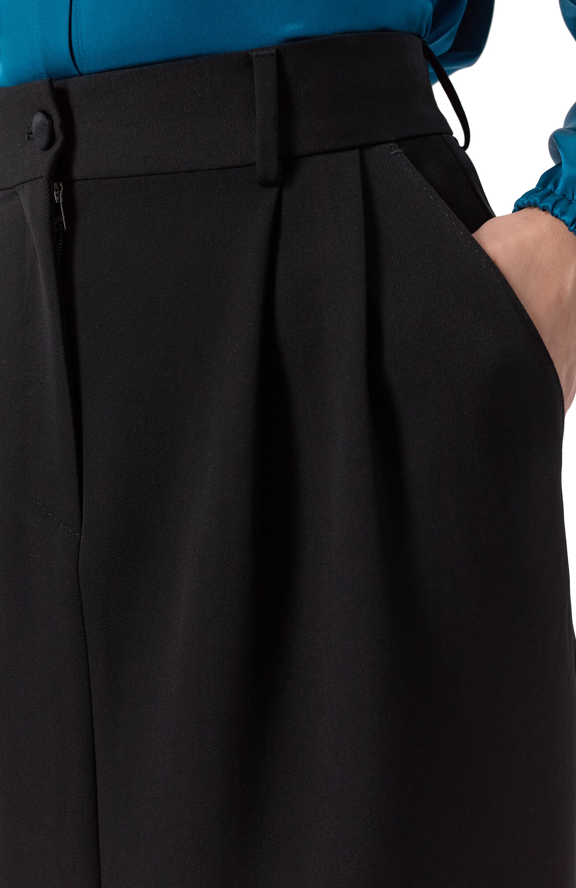 Юбка из шерсти и шелка DOLCE & GABBANA, арт. F4CZ8T/FU21E, фото 5