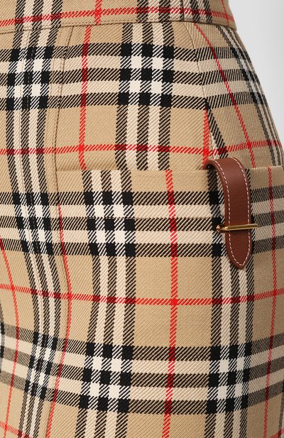 Шерстяная юбка BURBERRY бежевого цвета по цене 118000 руб., арт. 8018657, фото 5 Шерстяная юбка BURBERRY, арт. 8018657, фото 5
