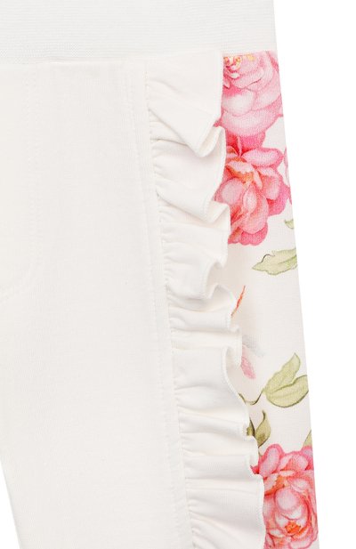 Хлопковые джоггеры MONNALISA, арт. 397400, фото 3