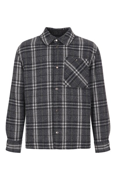 Мужская шерстяная куртка-рубашка BURBERRY, арт. 8102224