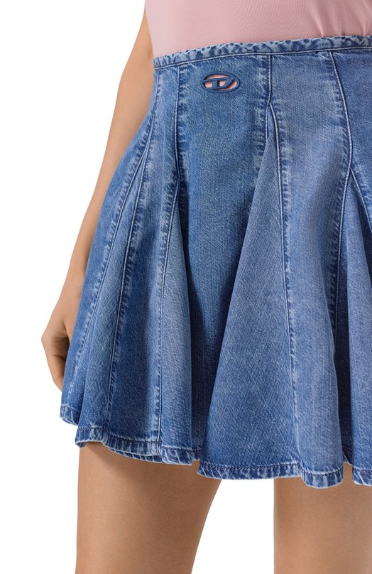Джинсовая юбка De-spiki Diesel A21694/068VY Голубой  A21694/068VY Фото 5