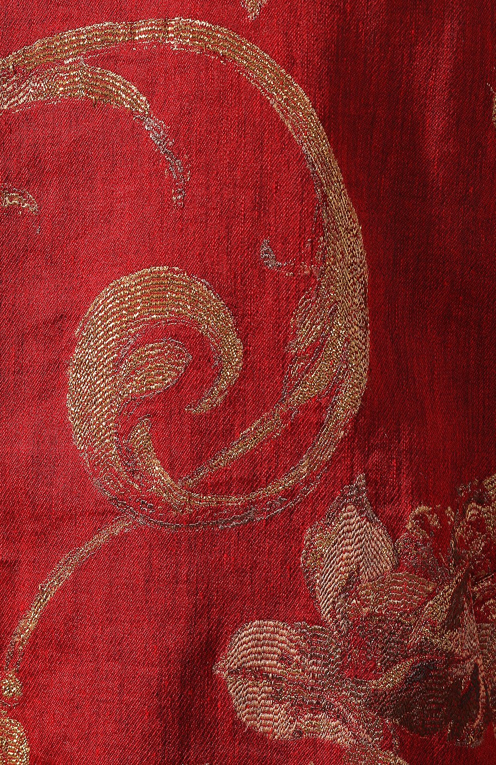 Пальто из смеси хлопка и льна DRIES VAN NOTEN красного цвета по цене 133000 руб., арт. 201-10279-9362, фото 5 Пальто из смеси хлопка и льна DRIES VAN NOTEN, арт. 201-10279-9362, фото 5