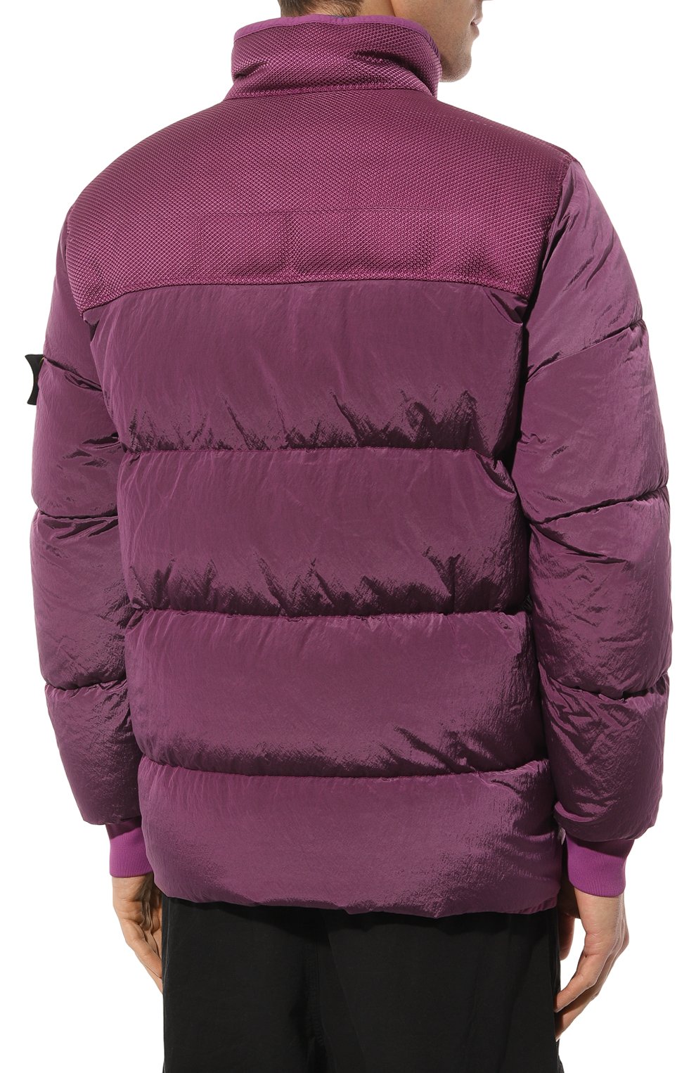 Пуховик STONE ISLAND фиолетового цвета по цене 151500 руб., арт. 751542840, фото 4 Пуховик STONE ISLAND, арт. 751542840, фото 4