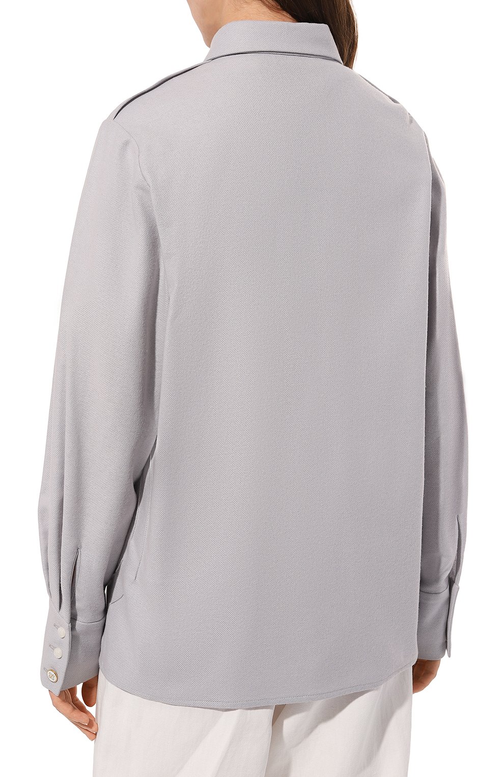 Рубашка из шерсти и кашемира AND THE BRAND, арт. SH001-2007-931-S24, фото 4