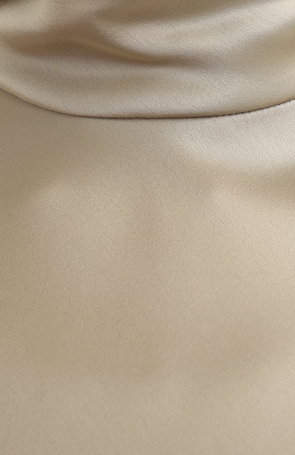 Блузка NANUSHKA бежевого цвета по цене 42550 руб., арт. EVA_SAGE_SLIP SATIN, фото 5 Блузка NANUSHKA, арт. EVA_SAGE_SLIP SATIN, фото 5