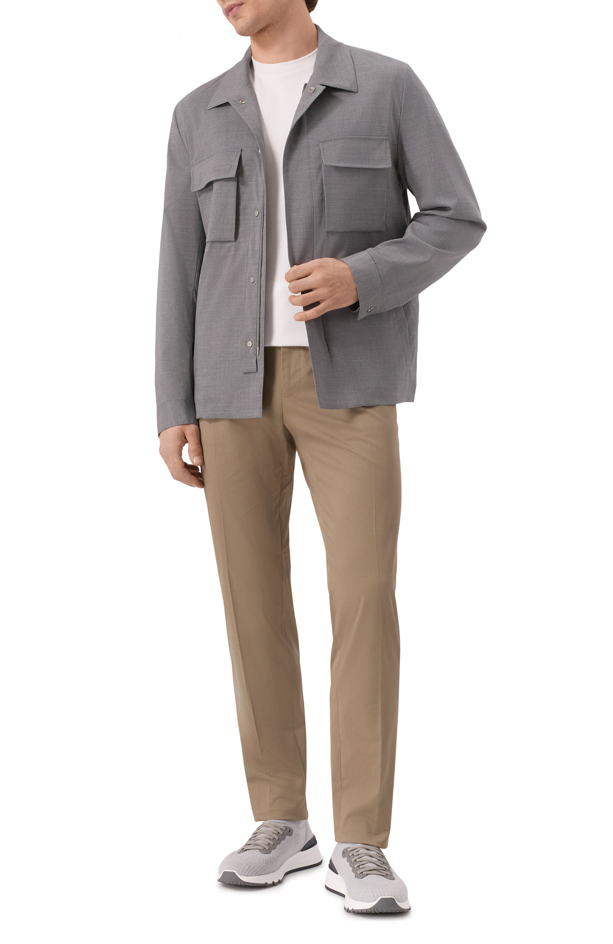 Хлопковые брюки DOLCE & GABBANA, арт. GY6IEZ/GJ090, фото 2