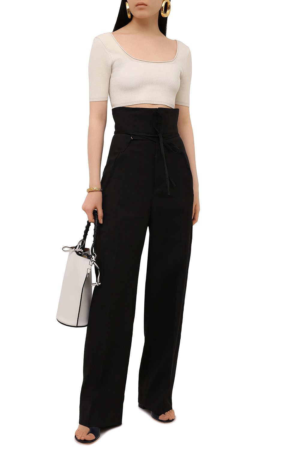 Топ из вискозы JACQUEMUS, арт. 211KN10/204801, фото 2