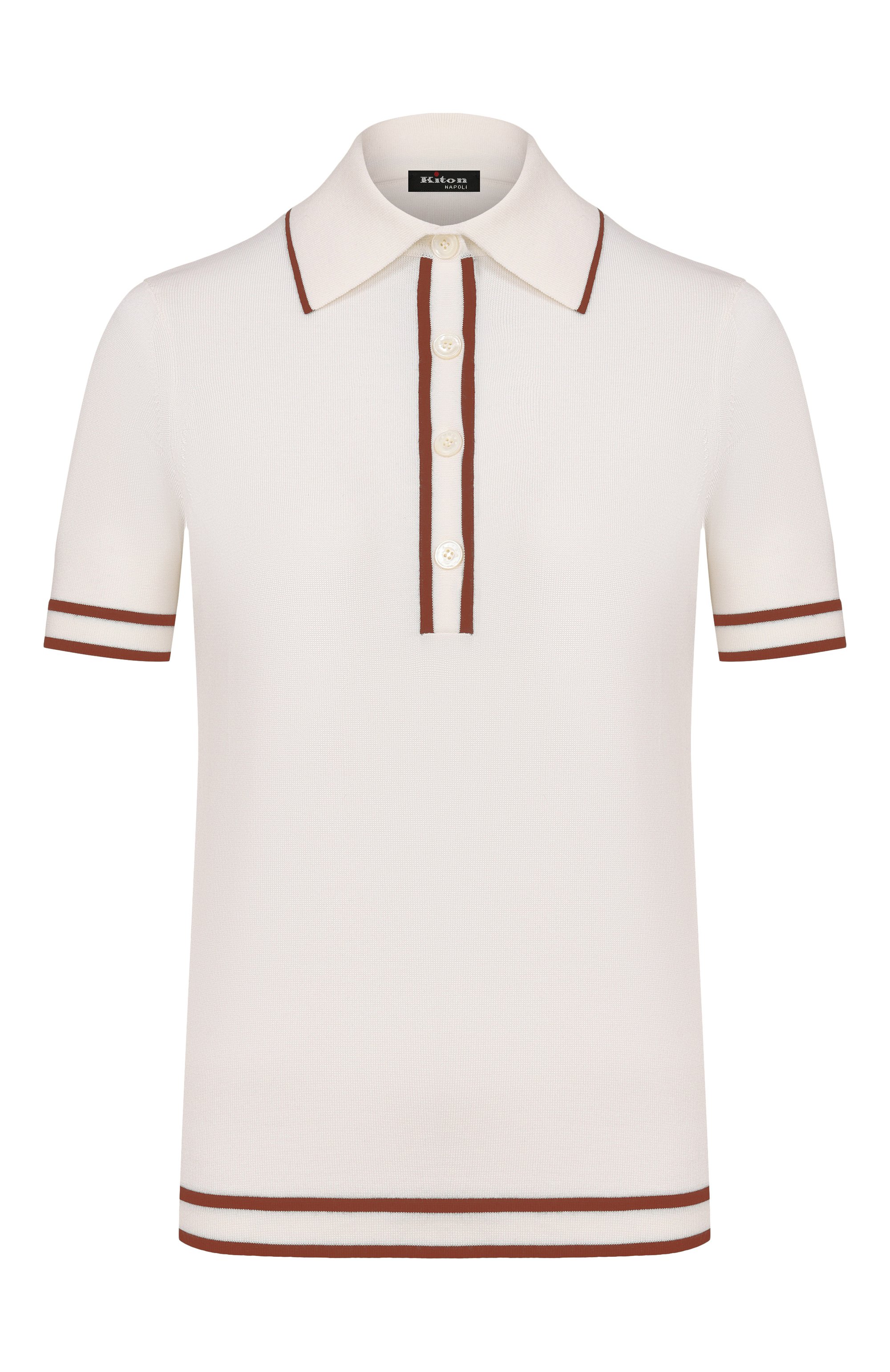 Шерстяное поло KITON, арт. D61704, фото 1