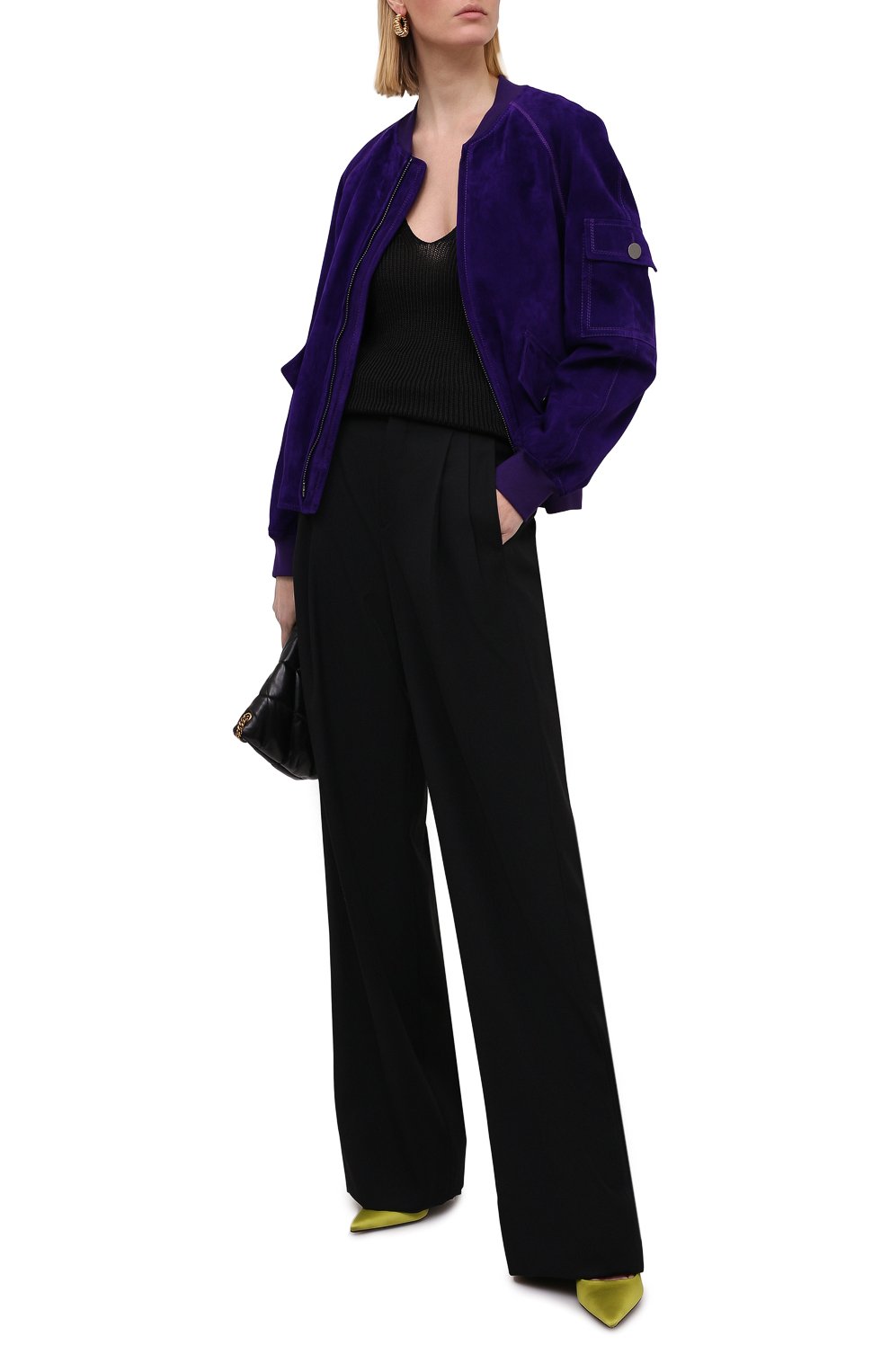 Замшевый бомбер TOM FORD, арт. CSL647-LEX226, фото 2