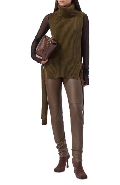 Кожаные легинсы UMA WANG, арт. UW3031, фото 2