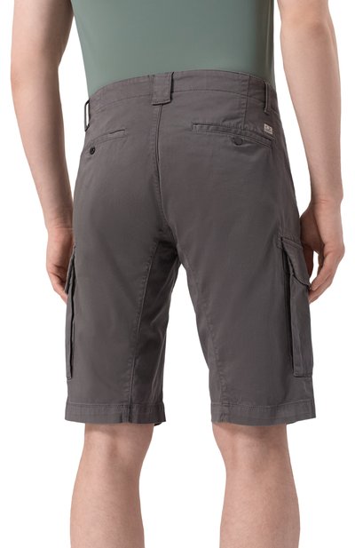 Хлопковые шорты C.P. COMPANY темно-серого цвета по цене 24950 руб., арт. 18CMBE116A005694G, фото 4 Хлопковые шорты C.P. COMPANY, арт. 18CMBE116A005694G, фото 4