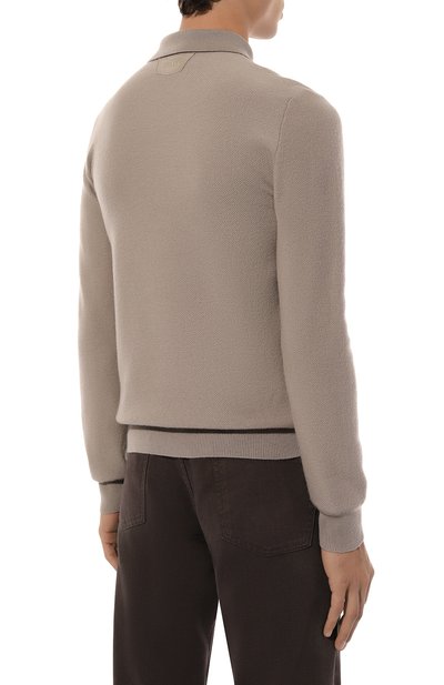 Поло из шерсти и кашемира ZILLI, арт. KZP001M0223VTRI00, фото 4