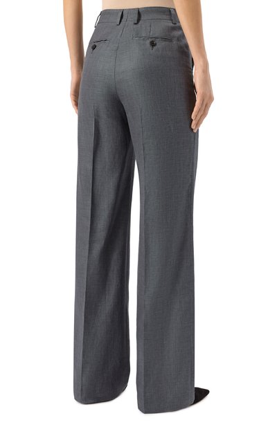 Брюки изо льна и шерсти KITON, арт. D48109K0603E03, фото 4