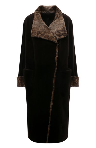 Шуба из меха норки и каракульчи VICTORIA KUSENKOVA, арт. 700217104489, фото 1