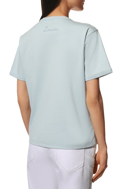 Хлопковая футболка LANVIN, арт. RW-TS9043-J179-P22, фото 4