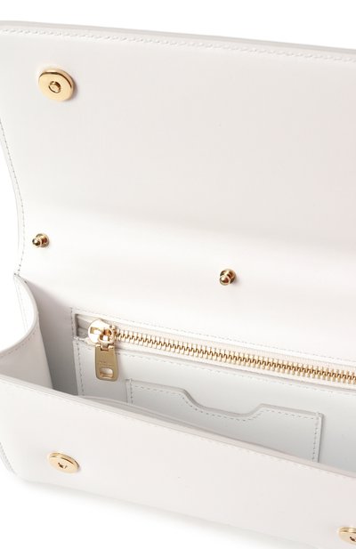 Клатч 3.5 DOLCE & GABBANA белого цвета по цене 119500 руб., арт. BB9580_BE9580/AW576_1, фото 4 Клатч 3.5 DOLCE & GABBANA, арт. BB9580_BE9580/AW576_1, фото 4