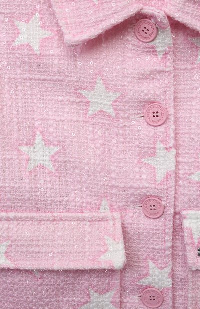 Твидовый жакет MONNALISA, арт. 11C103, фото 3