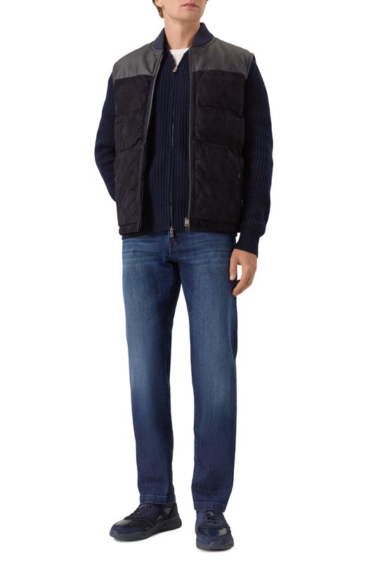Джинсы Kiton UPNJSK0113H03 Синий  UPNJSK0113H03 Фото 2