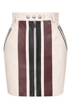 Кожаная юбка MIU MIU, арт. MPD660-1SNT-F0009, фото 1