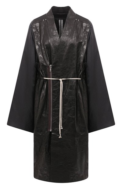 Женское кожаное пальто RICK OWENS, арт. RP20F2907/LZNZ