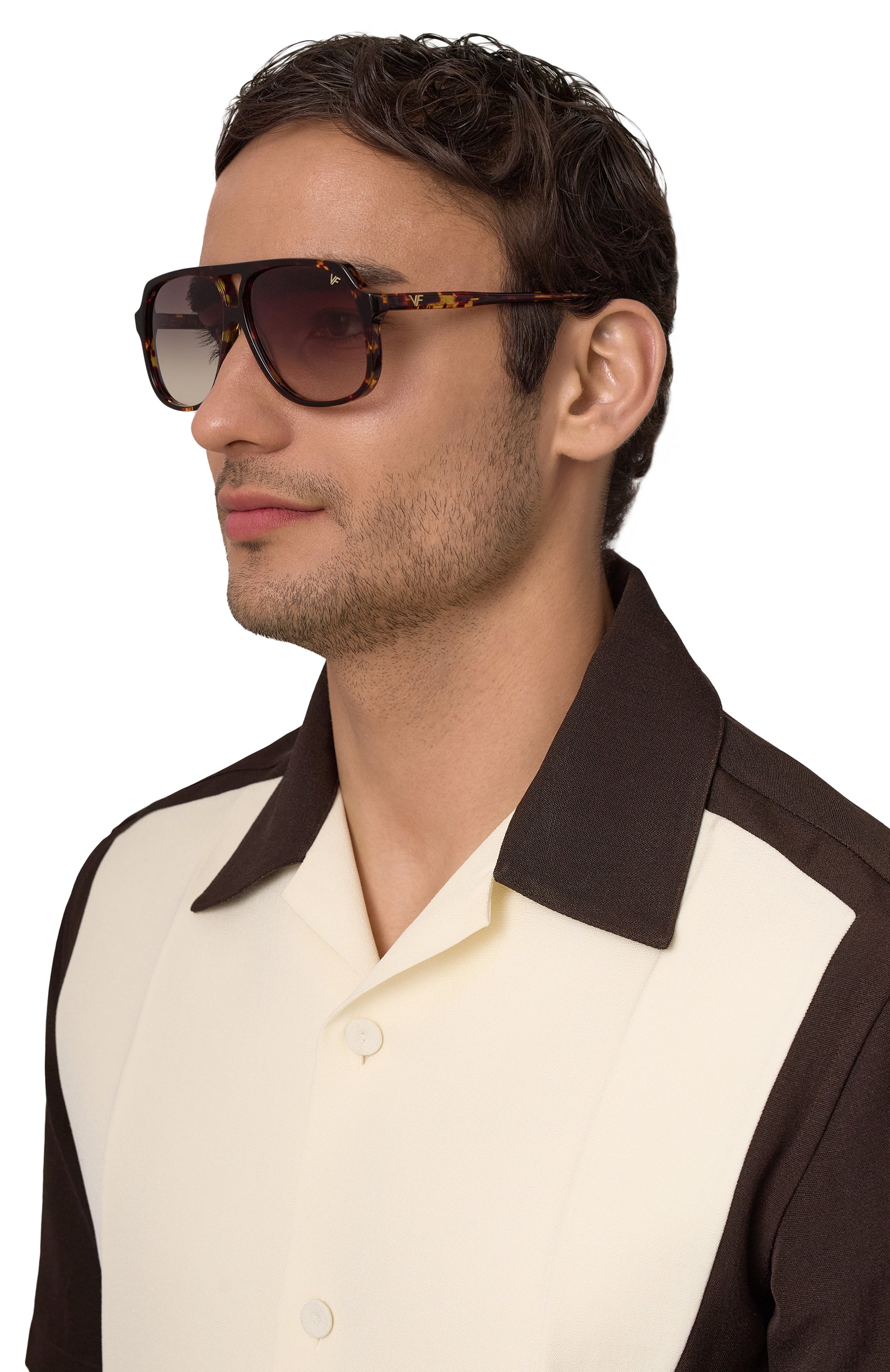 Солнцезащитные очки VINTAGE FRAMES, арт. KING SIZE BR0WN T0RT0ISE/GRAY, фото 2