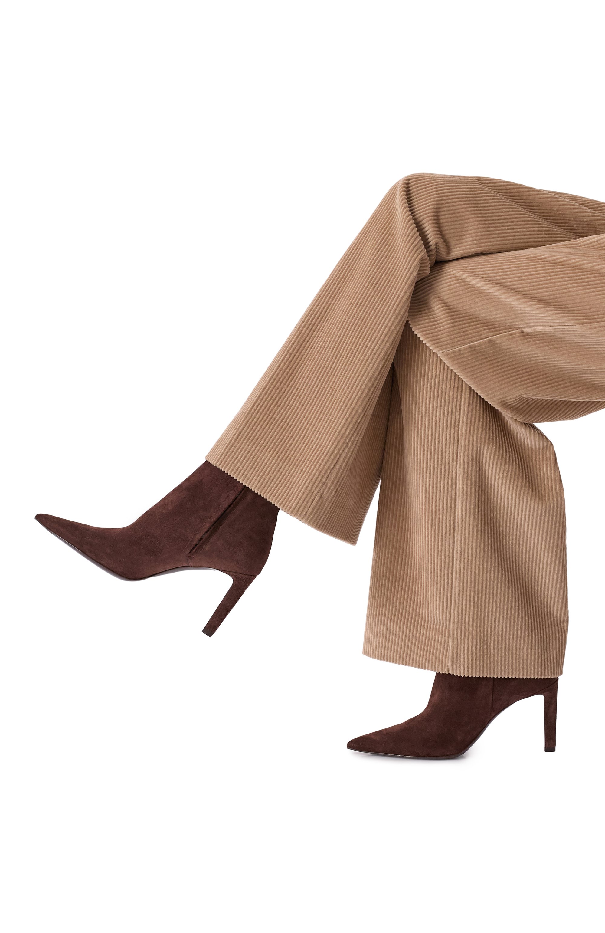 Замшевые ботильоны frankie 85 JIMMY CHOO, арт. FRANKIEAB85SVV, фото 2