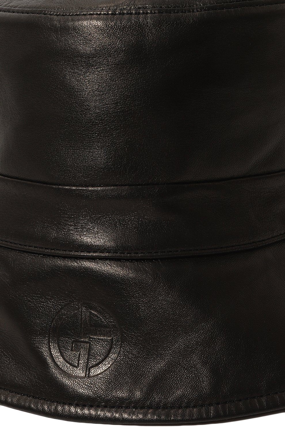 Кожаная панама GIORGIO ARMANI, арт. 797337/3F511, фото 4