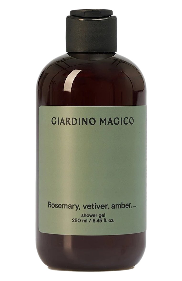 Увлажняющий гель для душа rosemary, vitiver, amber,… (250ml) GIARDINO MAGICO, арт. 4640200325594, фото 1