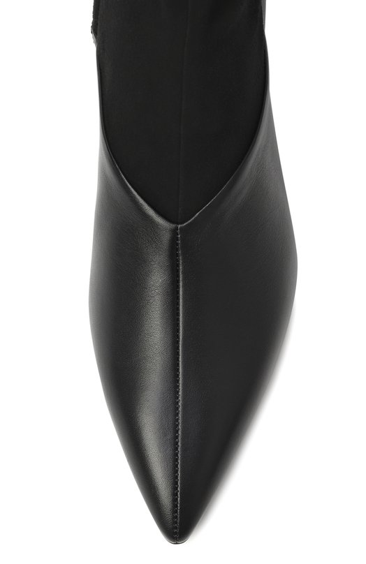 Кожаные ботильоны Beak 25 Sergio Rossi B11570/MFL360 Чёрный  B11570/MFL360 Фото 6