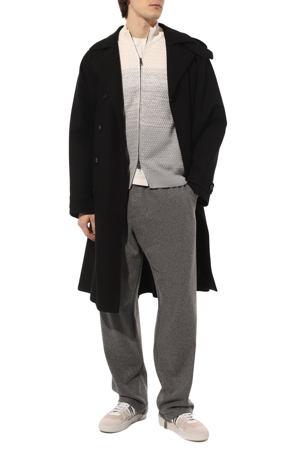 Кардиган из хлопка и шелка CORNELIANI, арт. 91M560-3125167, фото 2