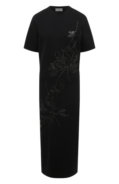 Женское хлопковое платье BRUNELLO CUCINELLI, арт. ML945A5204