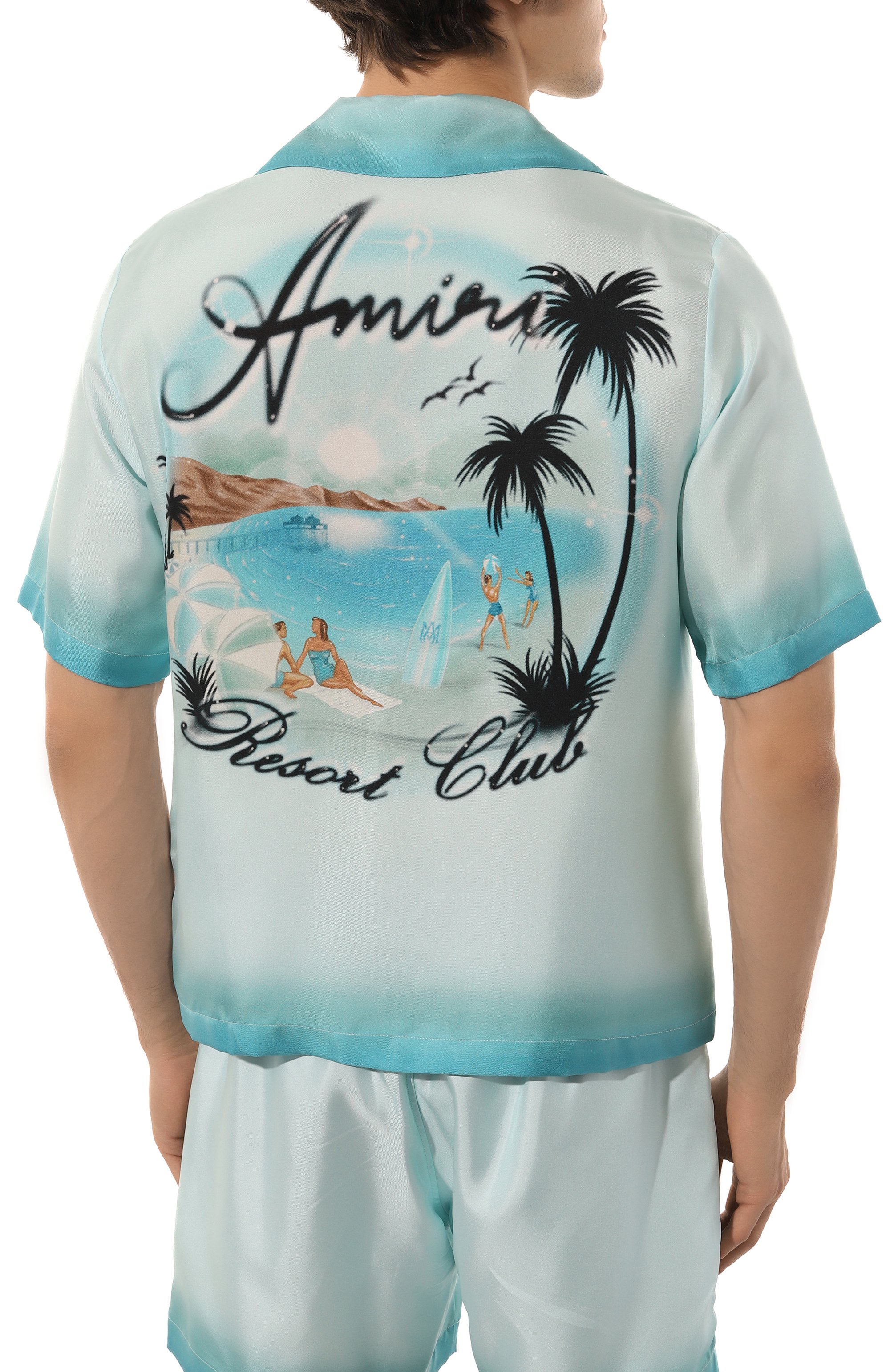 Шелковая рубашка AMIRI, арт. AMSTBW1010, фото 4