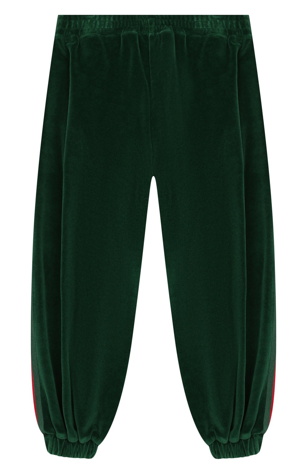 Брюки GUCCI зеленого цвета по цене 19950 руб., арт. 579536/XJBFF, фото 2 Брюки GUCCI, арт. 579536/XJBFF, фото 2