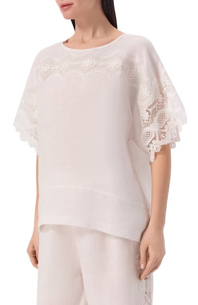 Топ изо льна и вискозы MAURIZIO, арт. W08460881, фото 3