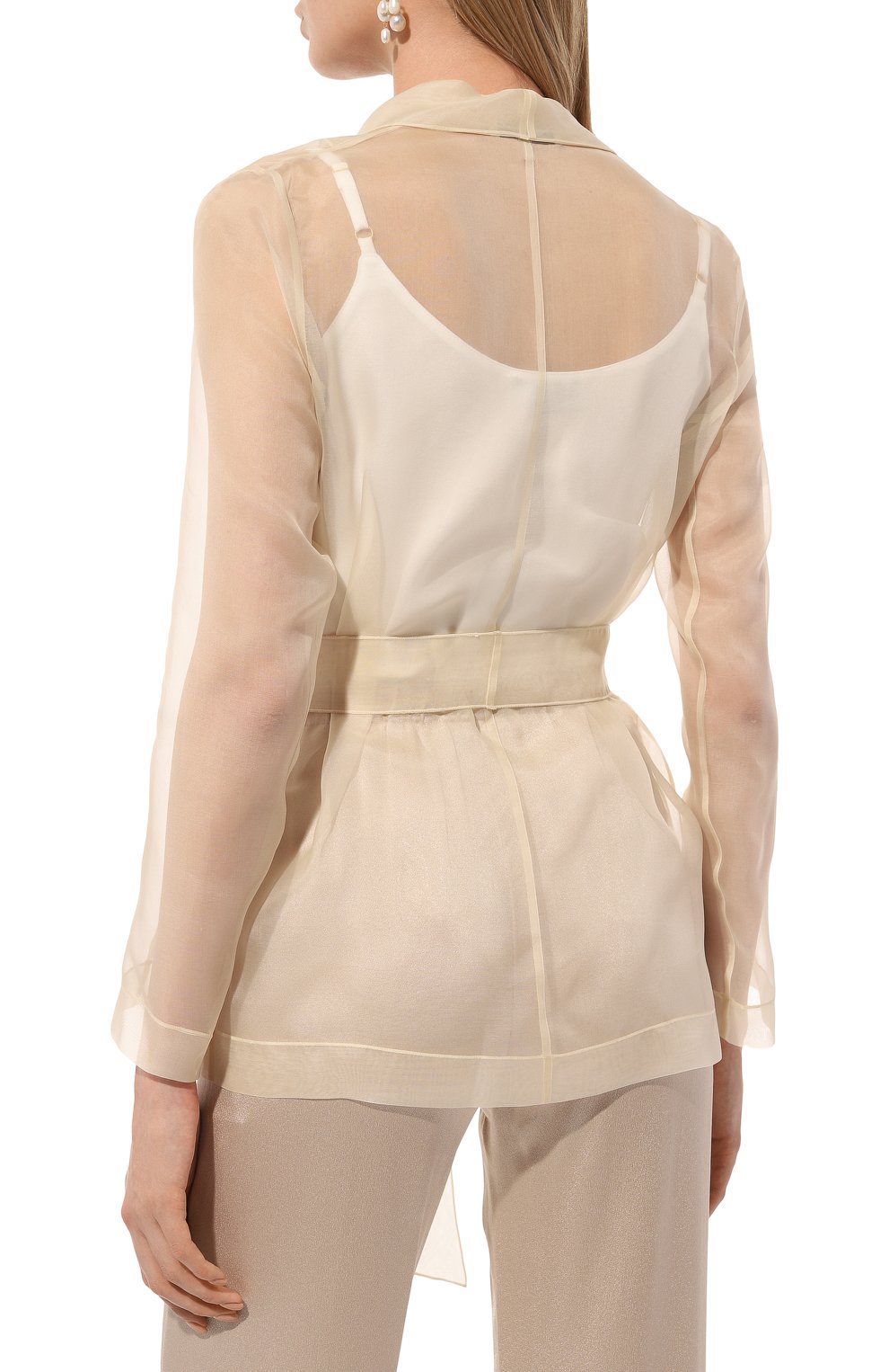 Шелковый жакет ANTONELLI FIRENZE, арт. J3311/256, фото 4