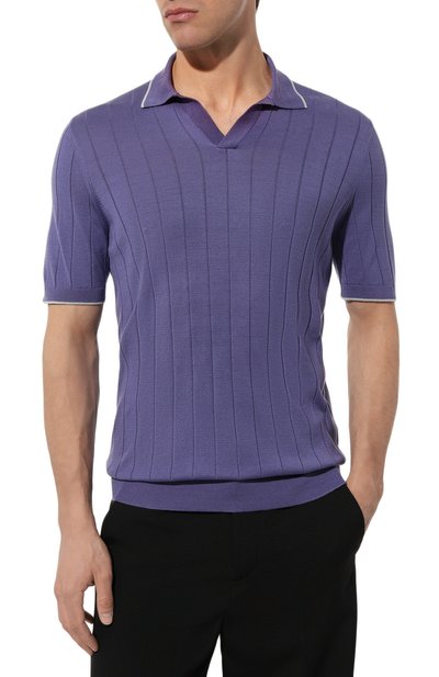 Шелковое поло GRAN SASSO, арт. 43181/23510, фото 3