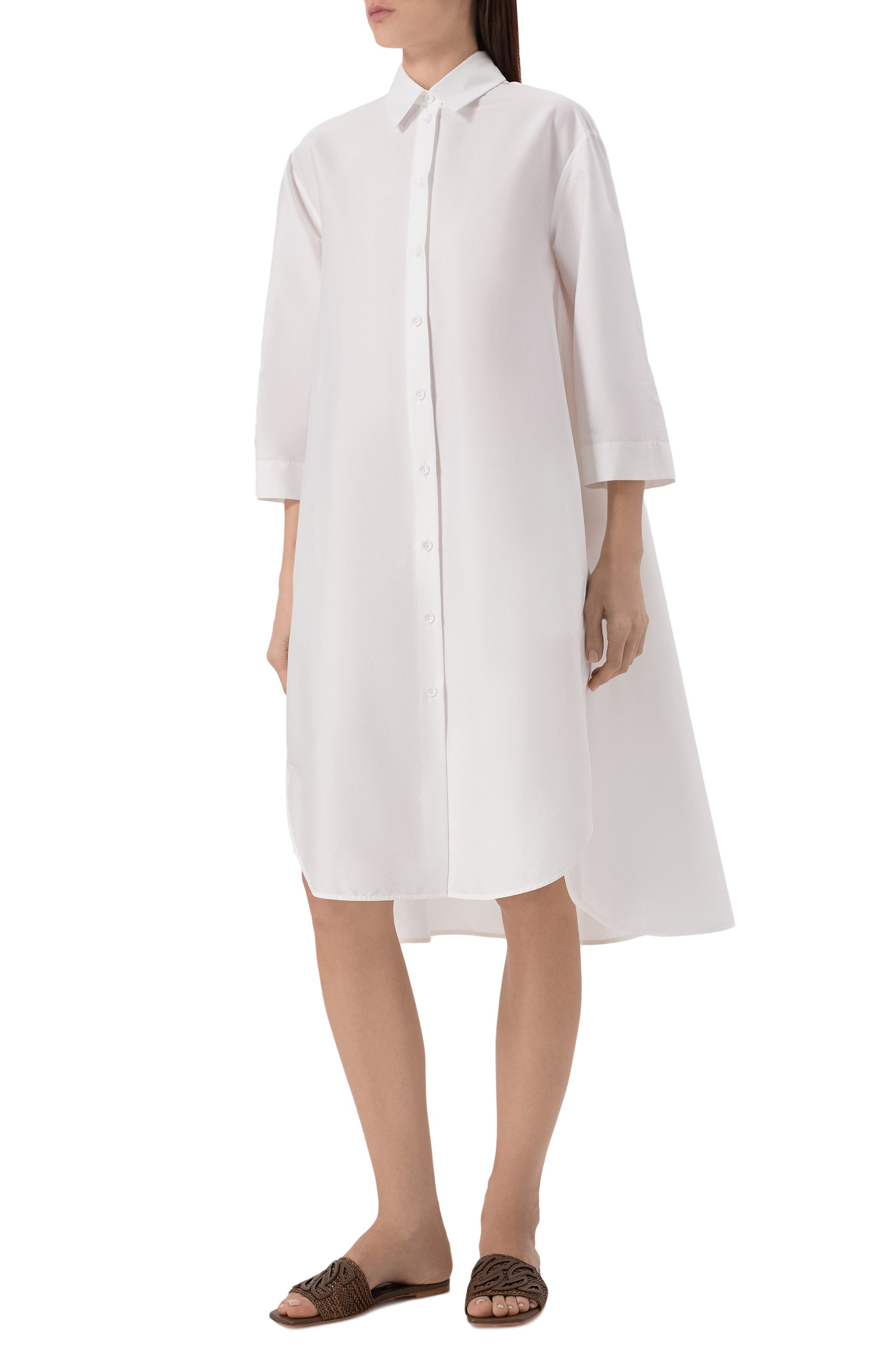 Хлопковое платье MAX MARA, арт. SELLA 2516221039, фото 3