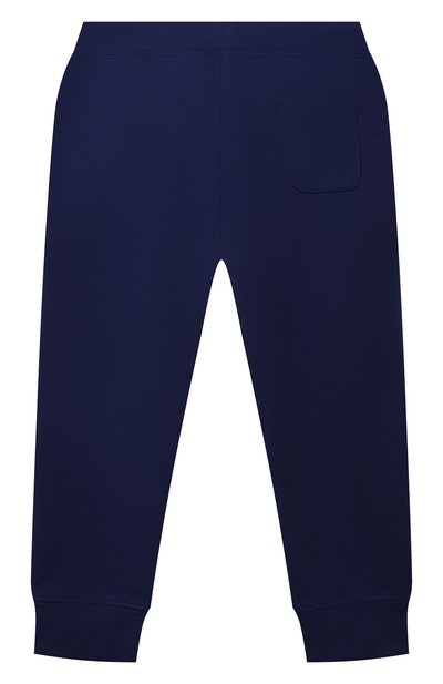 Хлопковые джоггеры EMPORIO ARMANI синего цвета по цене 12100 руб., арт. 6K4PJF/4J4WZ, фото 2 Хлопковые джоггеры EMPORIO ARMANI, арт. 6K4PJF/4J4WZ, фото 2