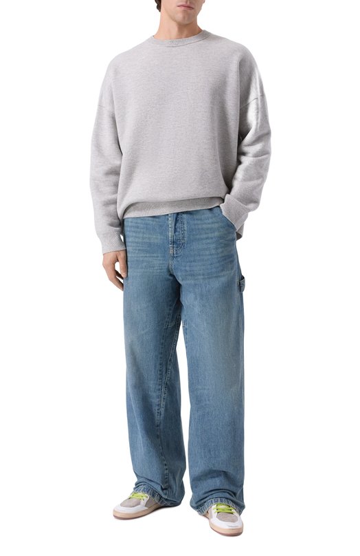 Комбинированные кеды Ball Star Golden Goose Deluxe Brand GMF00117.F007351 Серый  GMF00117.F007351 Фото 2