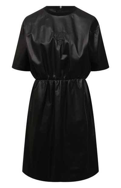 Женское кожаное платье PRADA, арт. 53413-08P-F0002
