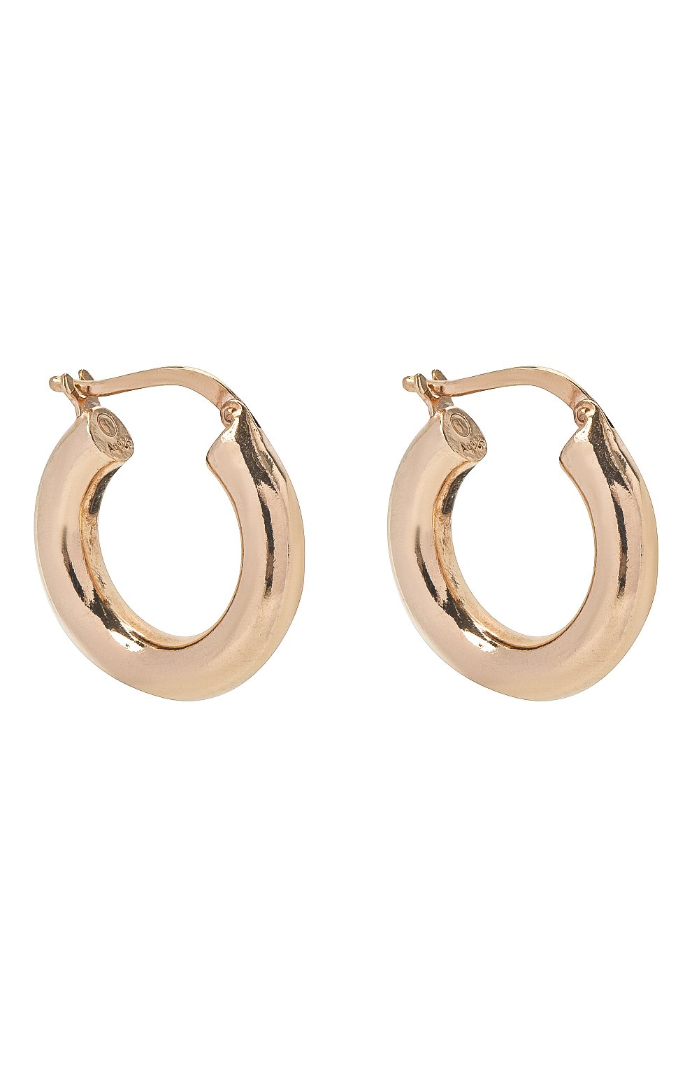 Серьги BOTTEGA VENETA золотого цвета по цене 47400 руб., арт. 573452/VAHV0, фото 3 Серьги BOTTEGA VENETA, арт. 573452/VAHV0, фото 3