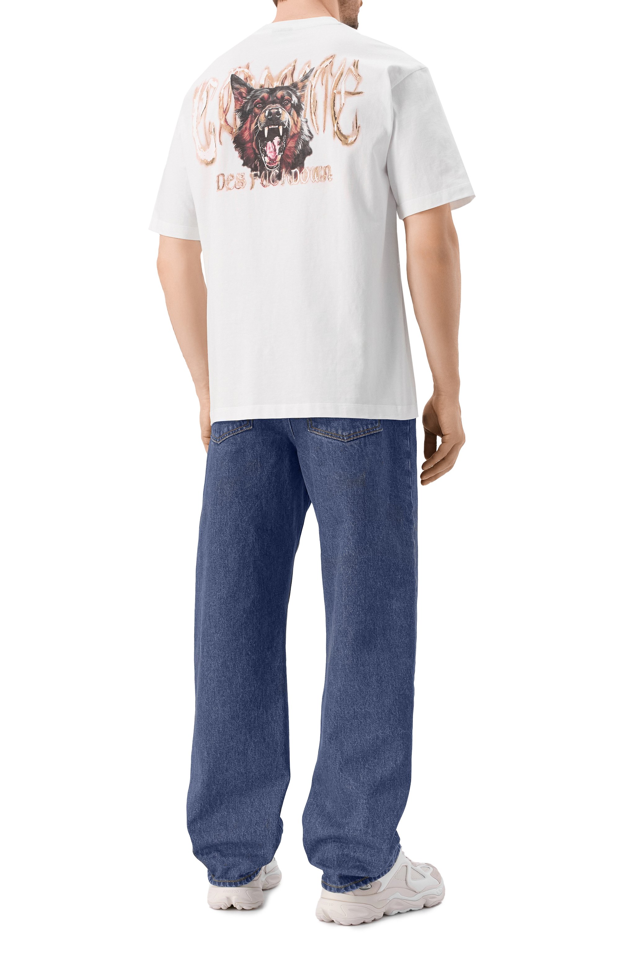 Хлопковая футболка COMME DES FUCKDOWN, арт. CFABM01593, фото 2