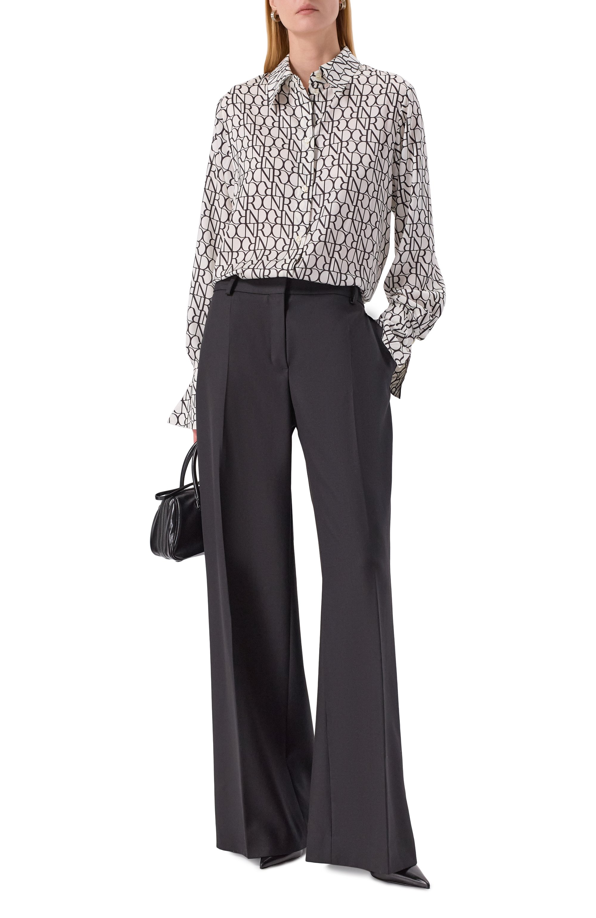 Атласная рубашка NINA RICCI, арт. 25ACT0007/PL0485, фото 2