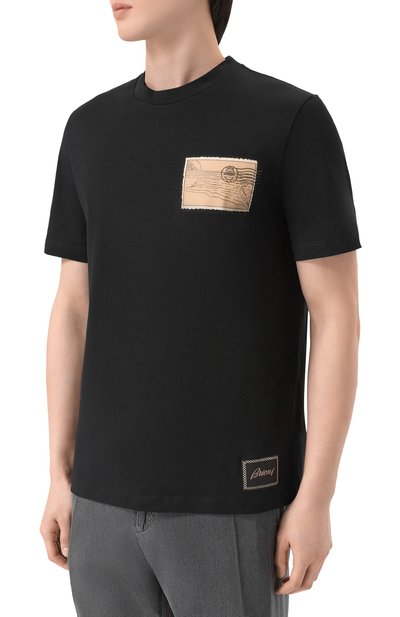 Хлопковая футболка BRIONI, арт. UJVC0L/0D620, фото 3