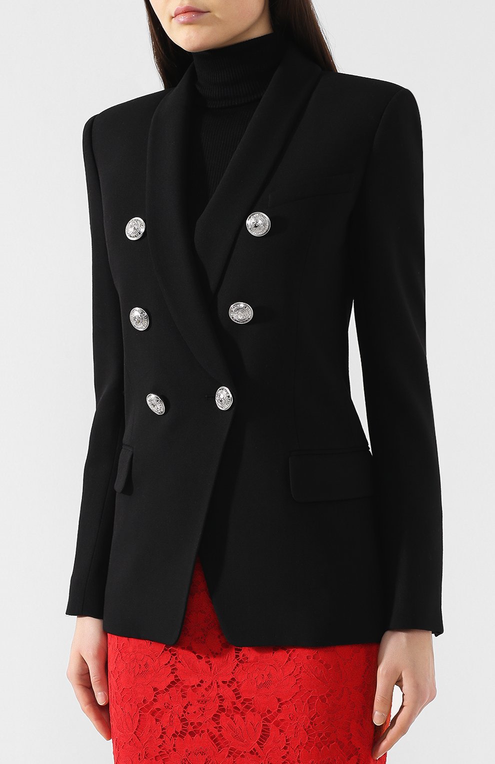 Шерстяной жакет BALMAIN, арт. RF17206/W022, фото 3