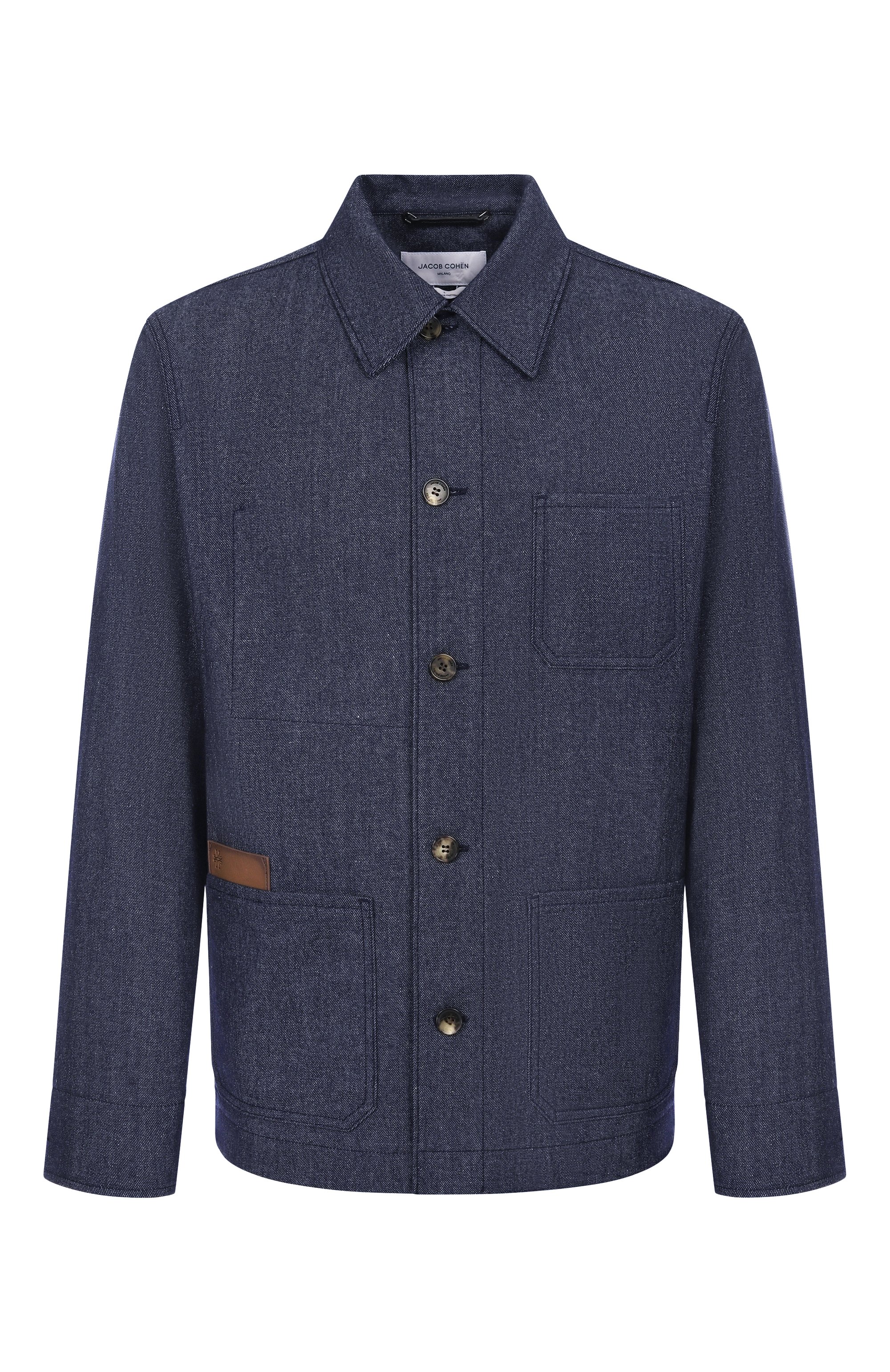 Куртка-рубашка из хлопка и шерсти JACOB COHEN, арт. JUM_E0033 080 S4307 RW, фото 1